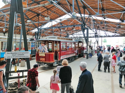 Leipziger Straßenbahnmuseum öffnet letztmalig für dieses Jahr seine Tore