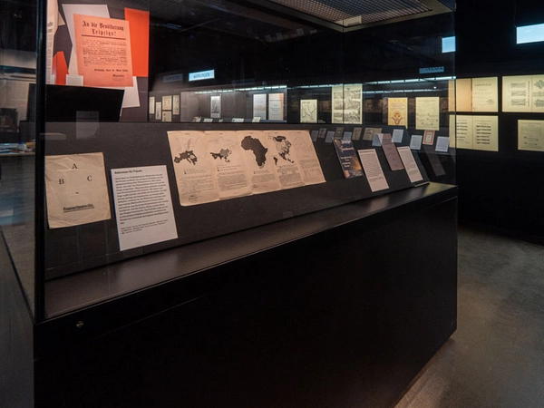 Außergewöhnliche Schriften: Neue Ausstellung in der Bibliotheca Albertina Leipzig, Foto: Thomas Kademann