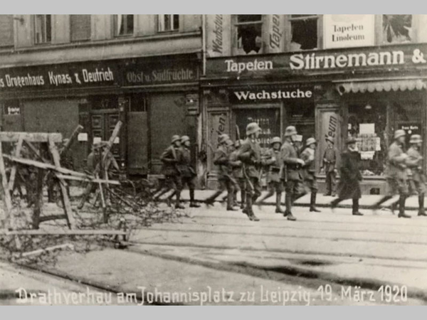 Kapp-Putsch, Foto: Stadtgeschichtliches Museum Leipzig