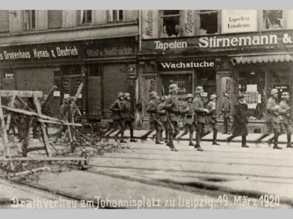 Gedenktafel für Leipziger Opfer des Kapp-Putsches