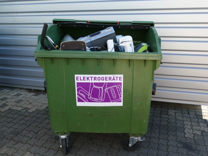 Stadtreinigung Leipzig veranstaltet wieder ein Elektroschrottrennen