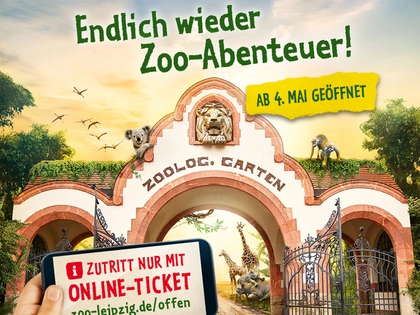 Zoo Leipzig öffnet ab kommenden Montag wieder Zoo Leipzig öffnet ab kommenden Montag wieder