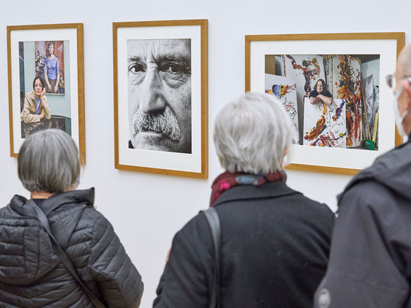 MdbK Leipzig: Ausstellung Ludwig Rauch, Foto: Alexander Schmidt / Punctum