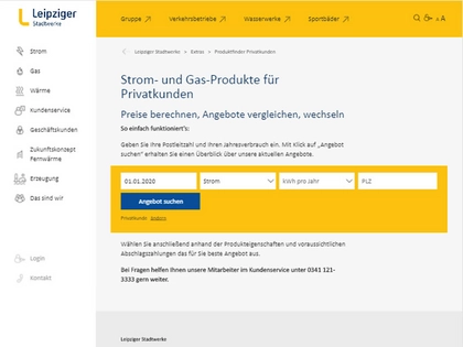 Leipziger Stadtwerke führen Energiepreis-Anpassungen durch