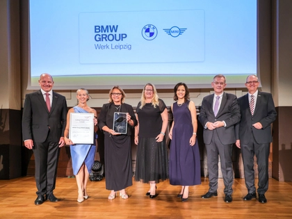 BMW Group Werk Leipzig mit Ludwig-Erhard-Preis in Gold ausgezeichnet
