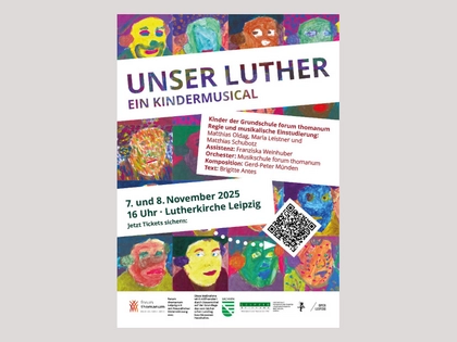 Kindermusical „Unser Luther“ in der Leipziger Lutherkirche