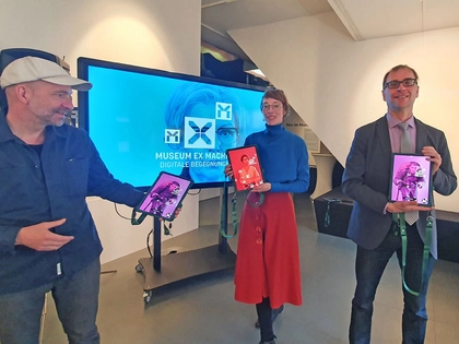 Neues digitales Angebot (Augmented Reality) im Alten Rathaus Leipzig