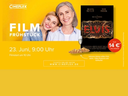 Film-Frühstück im Cineplex Leipzig mit dem King of Rock'nRoll