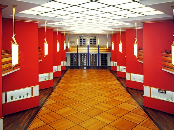 GRASSI Museum für Angewandte Kunst: Pfeilerhalle, Foto: Andreas Schmidt