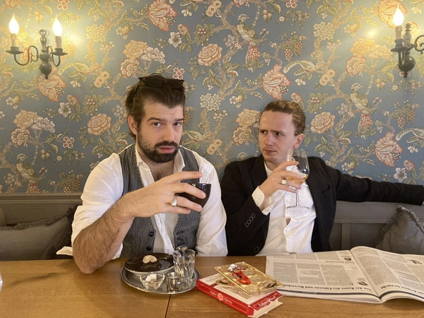 Frederik Rauscher und Moritz Carl Winklmayr, Foto: Cammerspiele Leipzig