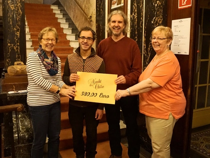 Musiker spenden für Musikschüler