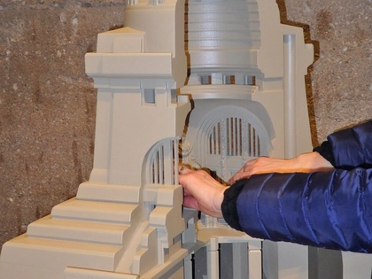 Barrierefreie Führungen im Völkerschlachtdenkmal und im Alten Rathaus
