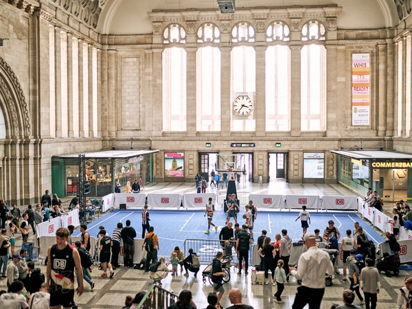 3x3 Germany in den PROMENADEN Hauptbahnhof Leipzig, Foto: PROMENADEN Hauptbahnhof Leipzig