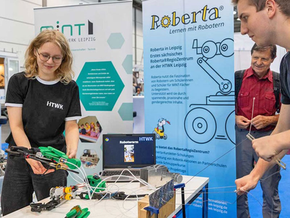 Robotik-Workshop für junge Technik-Fans auf der Hobbymesse Leipzig
