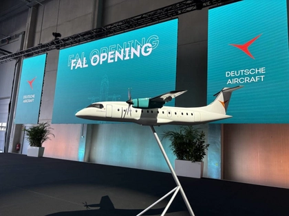 Deutsche Aircraft eröffnet Endmontagelinie für die D328eco® in Leipzig