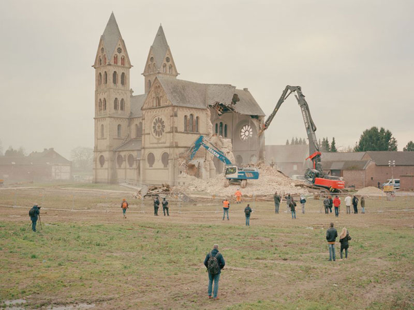 Kirchenabriss, Foto: Daniel Chatard