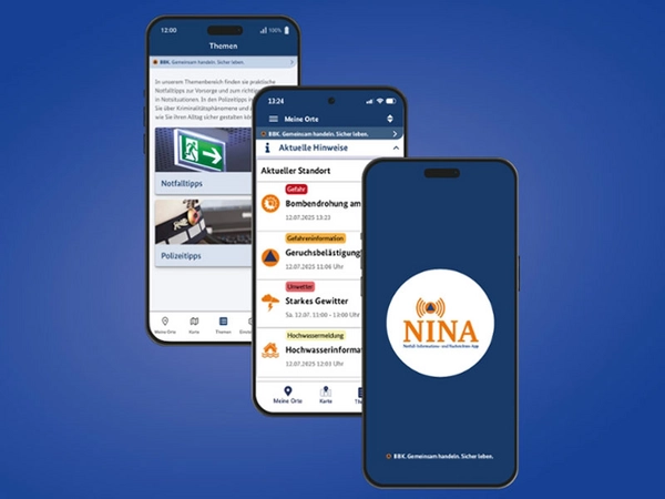 Warn-App NINA, Foto: BKK
