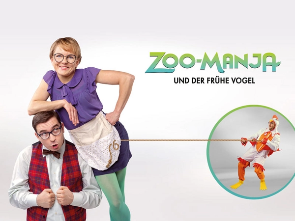 academixer-Produktion: Zoo-Manja und der frühe Vogel, Foto: Kabarett academixer / Tom Schulze