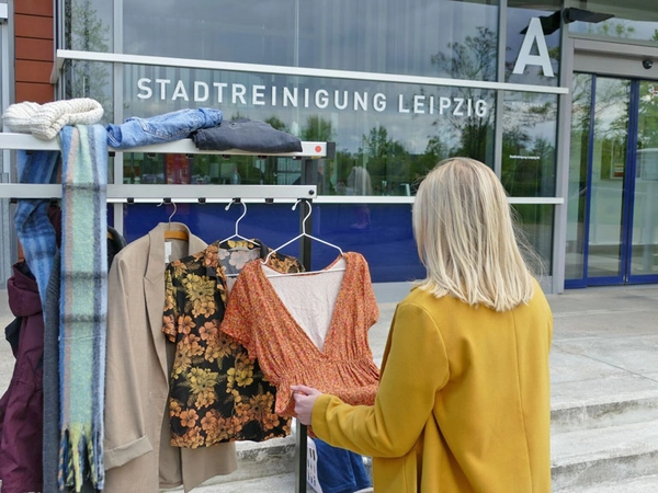 Kleidertauschmarkt, Foto: Stadtreinigung Leipzig