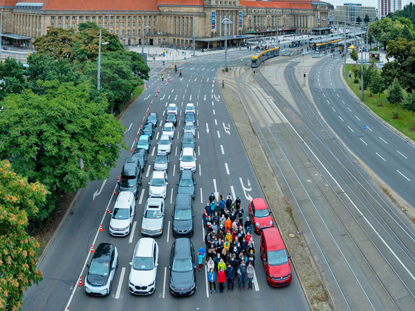 #FNMLeipzig 2021: Pkw, Fuß, Carsharing, Foto: seecon Ingenieure GmbH