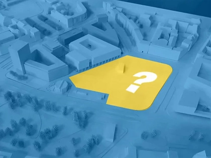 Stadtbüro zeigt Ausstellung zur neuen Freifläche auf dem Wilhelm-Leuschner-Platz