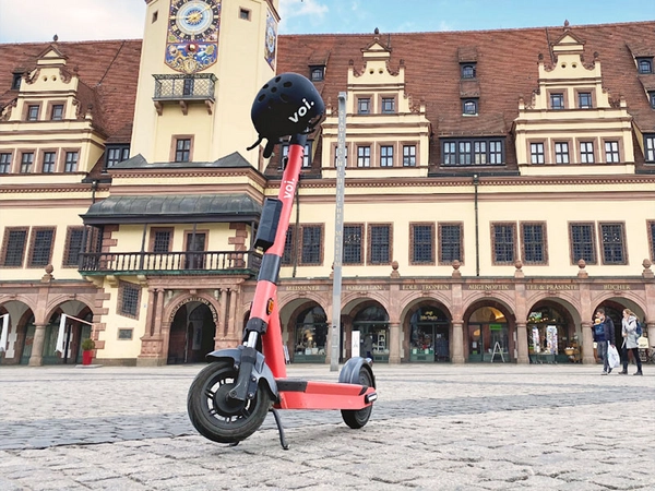 E-Scooter von Voi kommen nach Leipzig, Foto: Voi