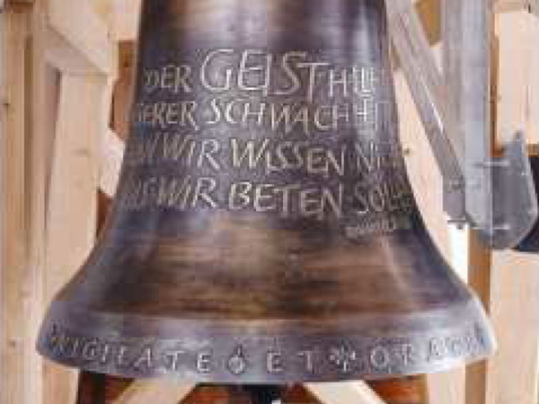 Eine der vier Glocken: Gebetsglocke, Foto: Thomaskirche - Bach e.V.