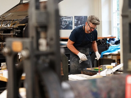 Neue Ausstellung "Let's print in Leipzig - LAB 2024" im Museum für Druckkunst Leipzig