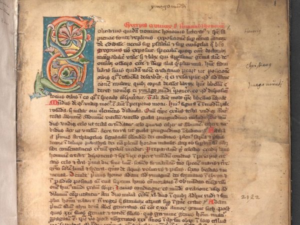 Mittelalterlicher Codex aus der Universitätsbibliothek Leipzig