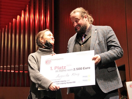 Gewinner des "Leipziger Gesangspreises" an der HMT Leipzig