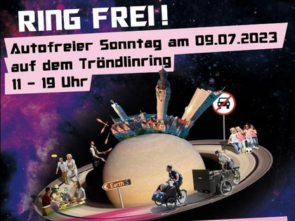 Ring frei! Bündnis organisiert autofreien Sonntag auf dem Tröndlinring in der Leipziger Innenstadt