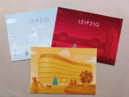 Foto-Adventskalender „Entdeckt in Leipzig" in neuem Design zurück