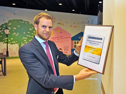 Paunsdorf Center holt Gold für Familienfreundlichkeit Paunsdorf Center holt Gold für Familienfreundlichkeit