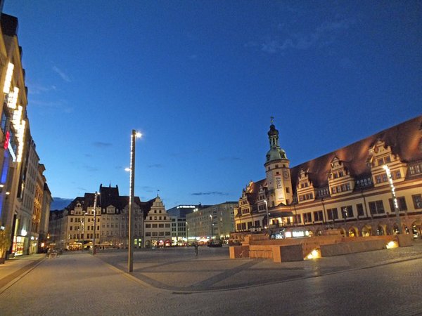 Marktplatz bei Nacht