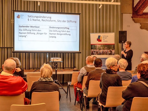 Stifterversammlung, Foto: Bürgerstiftung Leipzig