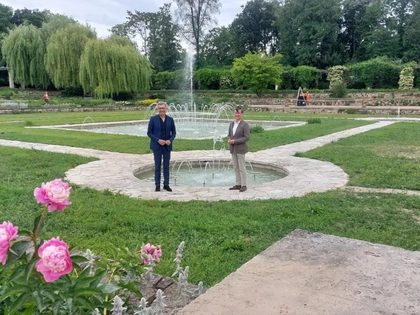 Sanierte Wasserbecken auf der Westseite des Richard-Wagner-Hains eingeweiht