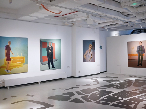 Ausstellung in der Leipziger Galerie KK5: ARCHITEKT, Foto: Jürgen Meier