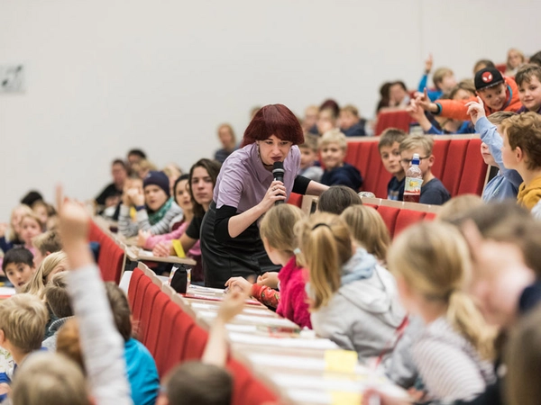 Kinderuni der Universität Leipzig, Foto: Christian Hüller
