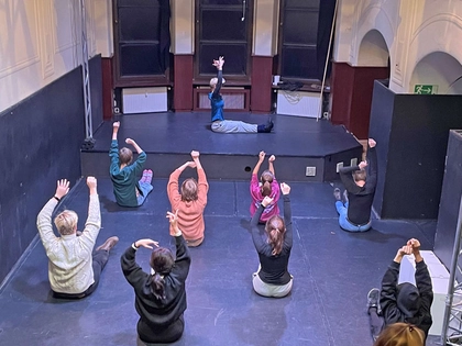 Ukrainer und Deutsche spielen in Leipzig gemeinsam Theater