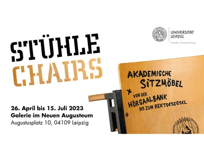 Eröffnung der Ausstellung „Stühle – Chairs“ im Neuen Augusteum in Leipzig Eröffnung der Ausstellung „Stühle – Chairs“ im Neuen Augusteum in Leipzig