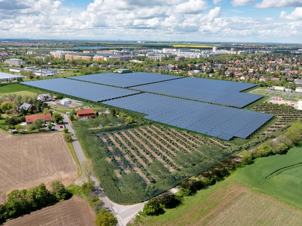 Auf dem Gesamtareal sind unter anderem auch Flächen für Obstbäume, Hecken, Stauden und weitere Grünanlage vorgesehen. Foto: Leipziger Stadtwerke