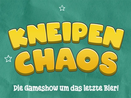 „Kneipen-Chaos“ – interaktive Gameshow um das letzte Bier