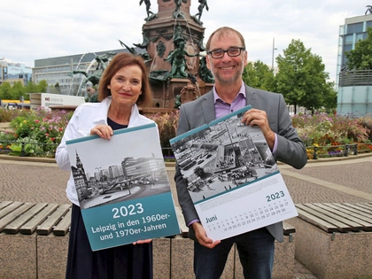 Ab sofort erhältlich: Historischer Leipzig-Kalender 2023 mit Fotografien aus den 1960er und 1970er Jahren