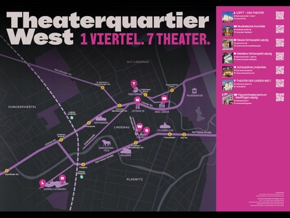 Theaterquartier West: Sieben Leipziger Bühnen zeigen sich unter einem gemeinsamen Namen