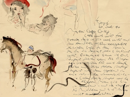 Stadtgeschichtliches Museum zeigt wertvolles Konvolut von Autographen des Leipziger Künstlers Max Schwimmer