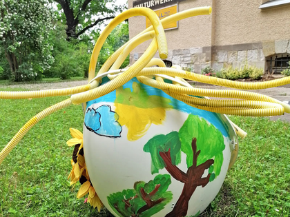 Vernissage zum Kinder- und Jugendkunstprojekt: Die Traumfangenden zu Lindenau