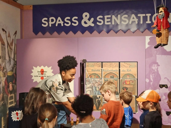 Ausstellungsimpressionen »Kinder machen Messe« im Kindermuseum des Stadtgeschichtlichen Museums Leipzig, Foto: Stadtgeschichtliches Museum Leipzig