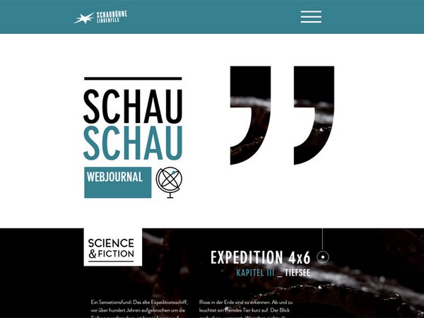 SCHAUSCHAU: Das Webjournal der Schaubühne Lindenfels