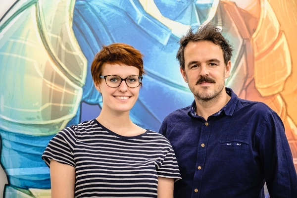Sarah Bohnert und Lars Voigt.