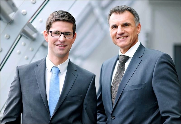 Erik Dähne und Richard Fahringer, v.l.